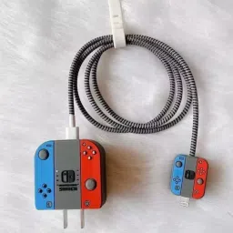 AUDICE iPhone Charger Cover For 18W/20W | Cute 3D Cartoon Character Nintendo Cable Protector-image-61