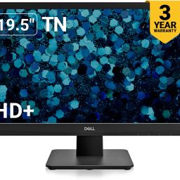 DELL 49.53 cm (19.5 inch) HD with Contrast Ratio 600:1/600:1(Dynamic), 16.7 Million Colours, Colour Gamut 72% Ntsc(Cie 1931), 3-Year Warranty, HDMI & VGA, Tilt adjustment Monitor (D2020H)-image-5