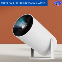 Clairbell Mini HD Projector for Home 4KSupport With Built-in App Netflix/Prime/YouTubeZ447 (4500 lm / 1 Speaker / Wireless / Remote Controller) Portable Projector-picture-17