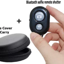 Huntindia Selfie Wireless Remote Controller Shutter Button Compatible with All Devices Camera Remote Control image 5