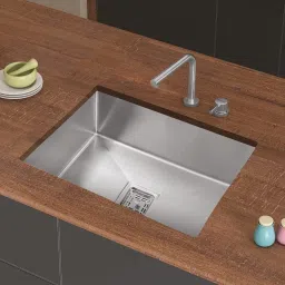 HANDMADE kitchen sink with Heavy drain Coupling 24X18-Handmade-Matte Vessel Sink-image-97