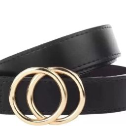 Women Casual, Evening, Formal Gold Artificial Leather Belt-image-15