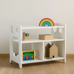 WonderVed Montessori Series Toyshelf Solid Wood Open Book Shelf-38