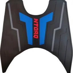 DZRD-BLU Multi Color Washable Scooty mat footmat bike mat floormat TVS Ntorq 125 Two Wheeler Mat-image-45