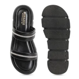 madam glorious Textured Open Toe Flatform Heels image 4