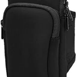 Girls Black Mobile Pouch-image-35