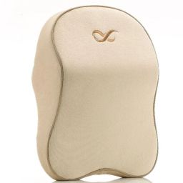 Beige Memory Foam Car Pillow Cushion for Universal For Car-22