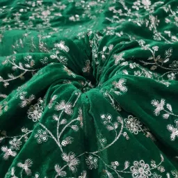 Unstitched Velvet Multi-purpose Fabric Embroidered-image-96