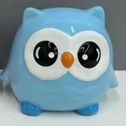 1 pcs Owl Model Piggy Bank Money Collecting Box Birthday Gifts,Room decor Coin Bank-image-36
