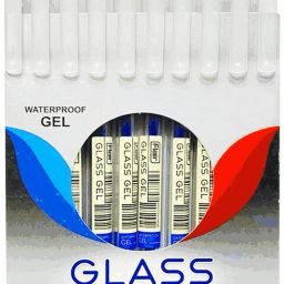 Flair Glass Gel Pen Pack of 10 Pens -Blue Ink Gel Pen-image-93