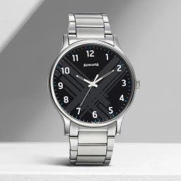 Essential Gents Analog Watch - For Men NT77105SM02W-image-92