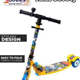 Stylo Scooty Metal Frame,3 Adjustable Height Kids Scooter-image-7