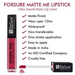 ForSure Set Of 2 Matte Me Non-Transfer Liquid Lipsticks 5ml Each - 108 + 115 image 3