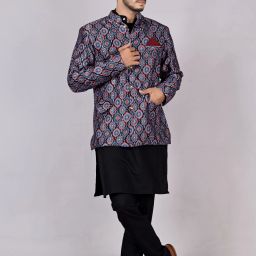 Ethzy Solid Sherwani-19