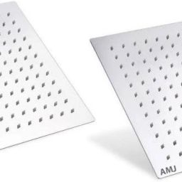 8x8 (8") Premium quality Stainless Steel UltraSlim Square Rain Shower -PACK OF 2 Fixed Mount-10