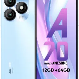 A70 | 5000 mAh Battery |13MP Dual Rear Camera | Type C Charging (Azure Blue, 64 GB)-image-77
