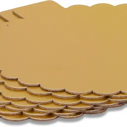7 Inch Round,Disposable Cake Board Round Coated Circle Cake Base (Pack of 10) Paper Cake Server-picture-4