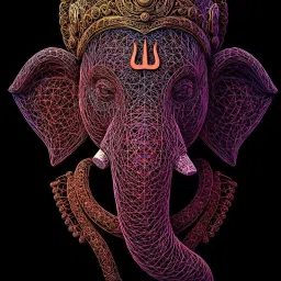 Vighanvinashak Ganesha Photo Frame for Pooja Room & Home Deco Acrylic 14 inch x 10 inch Painting-image-73