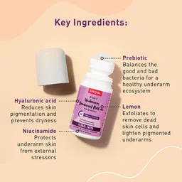 Sirona Set of 2 2-in-1 Underarm Roll On Deodorants with Prebiotics 50 ml Each-  Floral Fresh image 4