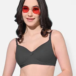 FIMS Pack of 3 Full Coverage Lightly Padded Everyday Bras With All Day Comfort image 2