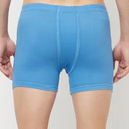 T.T. Men Jazz Fine Long Inner Elastic Pack Of 3 Pure Cotton Trunks image 4