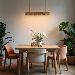 symplify Felix 24 Brown Wooden LED Hanging Lamp-picture-36