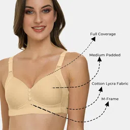 Tweens Pack Of 2 Lightly Padded Full Coverage Minimiser Bras With All Day Comfort image 5