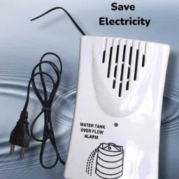 Rosario Electric Water Tank Overflow Alarm for Save Water and Electricity Wired Sensor Security System-0