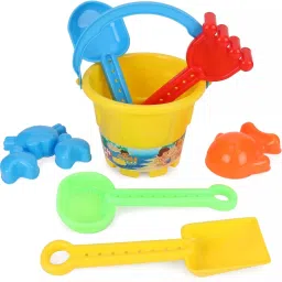 Multi color 7 pcs Yellow Beach set-29