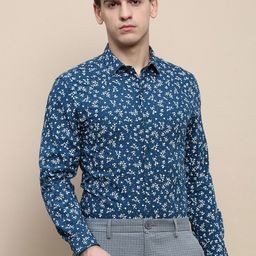 INVICTUS Standard Slim Fit Floral Opaque Floral Printed Cotton Casual Shirt-picture-40