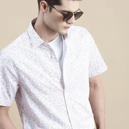 INVICTUS Comfort Slim Fit Floral Printed Formal Shirt-picture-25