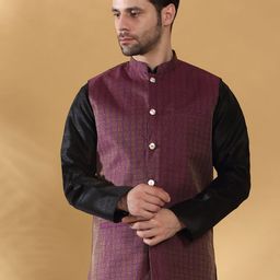 kraft india Printed Men Waistcoat-picture-14