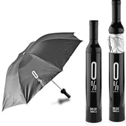 Bottle shaped Umbrella for protection of dust, water & uv for men kids & women. Umbrella-picture-27
