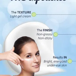 7 DAYS Natural Under Eye Cream With Cucumber Extract & Vitamin E - 30g image 3