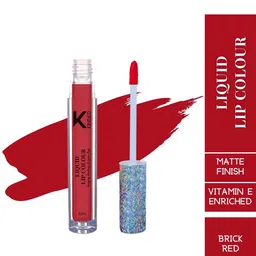 KINDED Vitamin E Enriched Long Lasting Matte Liquid Lip Colour 6 ml - Brick Red 04-22