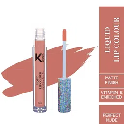KINDED Vitamin E Enriched Long Lasting Matte Liquid Lip Colour 6 ml - Perfect Nude 10-44