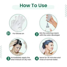 Aequo Organic Set of 2 Permanent with Natural Ingredients 120 ml Each - Dark Brown 3N image 4