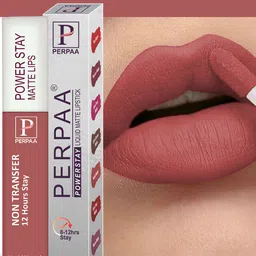 PERPAA Set Of 2 Power Stay Non Transfer Liquid Matte Lipstick 5ml Each - Shades 09 & 21 image 3