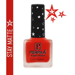 PERPAA Set Of 2 Super Matte Quick-Dry & Long Lasting Nail Polish - 6 ml Each image 4