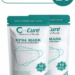 KF94 Mask for Adult, 4 Layer Filtration, Comfortable Ear loops, Breathable CCKF94FM-20G Reusable-17