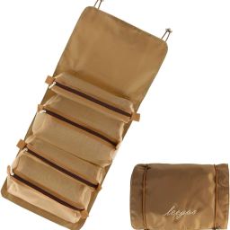 Women Khaki Cosmetic Bag-image-78