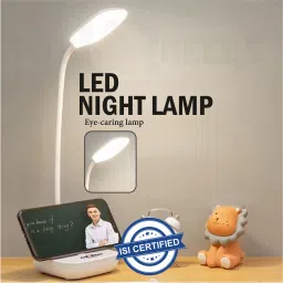 Rechargeable Desk Lamp Touch Sensor 3 Color Adjustable Brightness Type C Charge Table Lamp-7