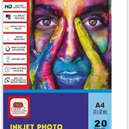 Inkjet Photo Glossy Paper A4 Size 20 Sheets 180 GSM UNRULED A4 181 gsm Photo Paper-image-18