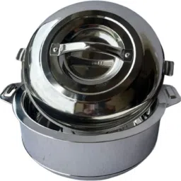 Stainless Steel Hot pot for Biryani & Chapati Serving Casserole 4500ML.AP Serve Casserole-image-18