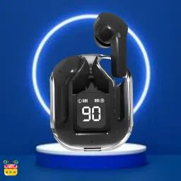 Ultrapods Max Blutooth Earbuds With Transparent Design Case & Led DisplayW83 Bluetooth Headset-image-67