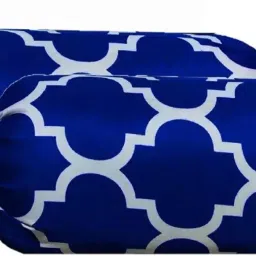 LUXORY Microfibre Solid Bolster Pack of 2-17