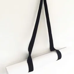 Yoga Mat Strap (Black) Nylon Yoga Strap-image-63