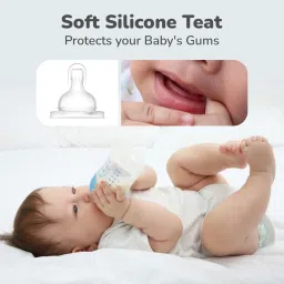 r for rabbit First Feed Silicone Teat Pack of 2 - L Type, Perfect Flow Rate, Anti Colic Variable Flow Nipple image 3