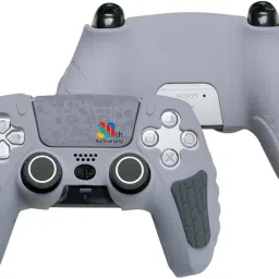HICLE PS5 Silicone Protective Cover Non-Slip, Sweat-Proof Rubber Shell with Thumb Grip Gamepad-26