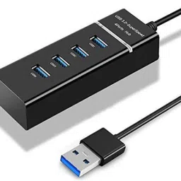 dev lite screens USB HUB 3.0 4 Port USB Hub 3.0 Adapter Cable with 5Gbps Speed, , Laptop, PC Computers, with Led Indication USB Hub USB Hub-25